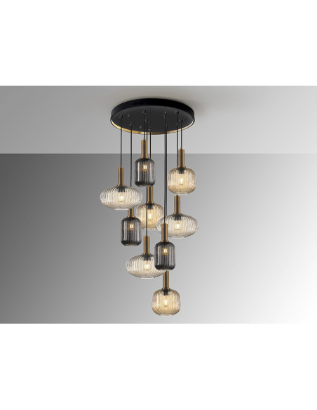 Lámpara Norma 9 Luces