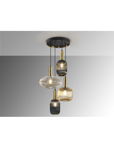 Lámpara Norma 4 Luces