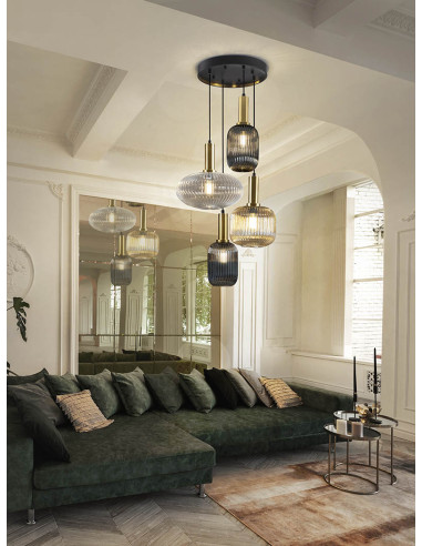 Lámpara Norma 4 Luces