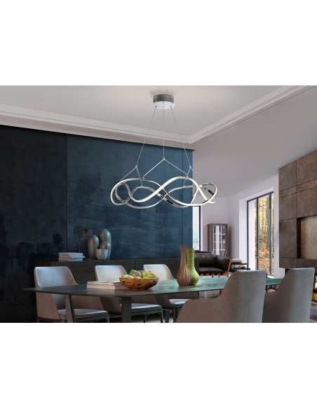 LAMPARA MOLLY 80 CROMO