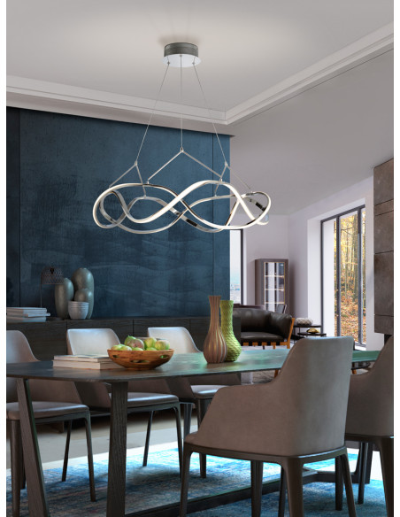 LAMPARA MOLLY 80 CROMO