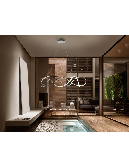 LAMPARA MOLLY 110 CROMO