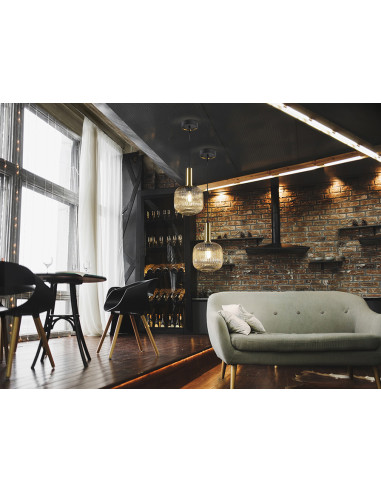 Lámpara Norma 1Luz Ambar