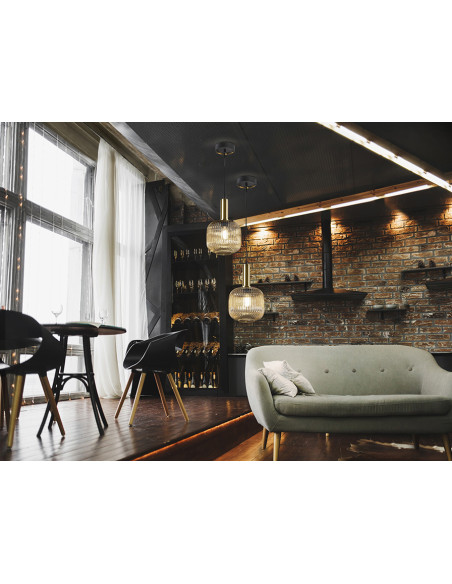 Lámpara Norma 1Luz Ambar