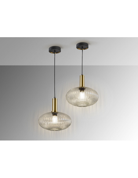 Lámpara Norma 1 Luz Transparente