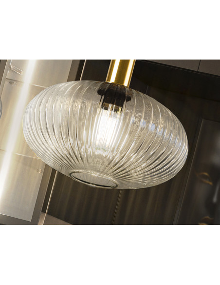 Lámpara Norma 1 Luz Transparente