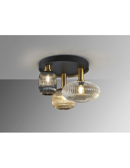 Plafón Norma 3 Luces