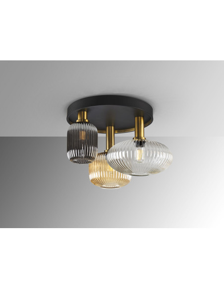 Plafón Norma 3 Luces