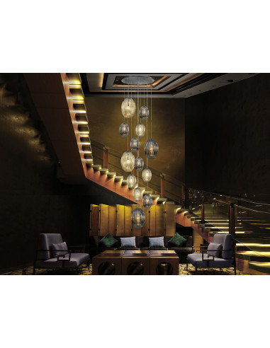 Lámpara Ovila 13 Luces