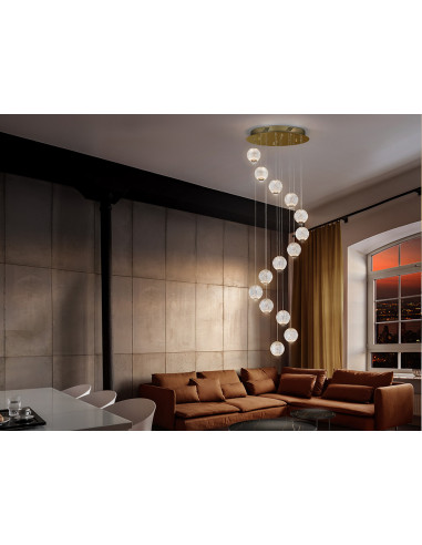 Lámpara Austral 14 luces