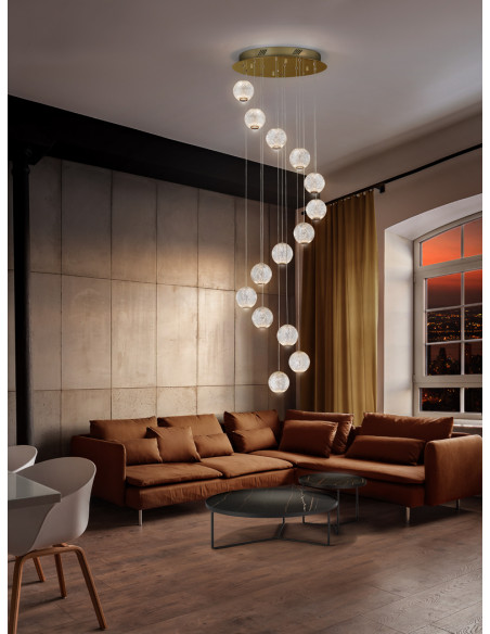 Lámpara Austral 14 luces