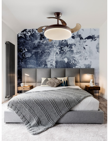 Ventilador Vento Marrón