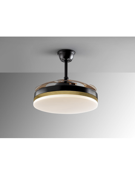 Ventilador Vento negro-oro
