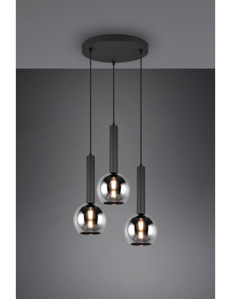 LÁMPARA CLAYTON 3 LUCES