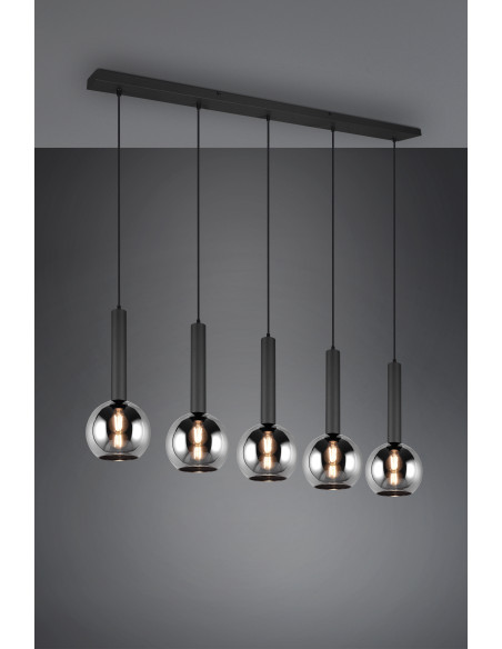 LAMPARA CLAYTON 5 LUCES