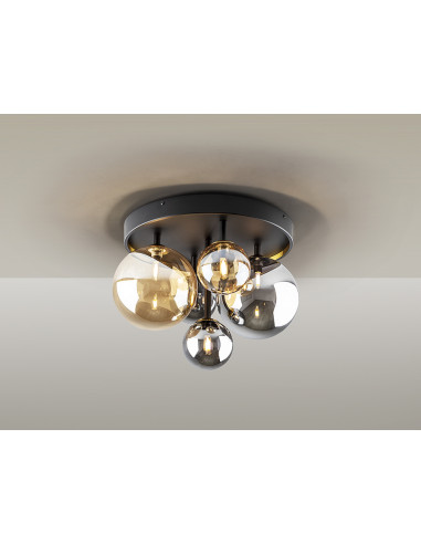 PLAFÓN DARK 5 LUCES