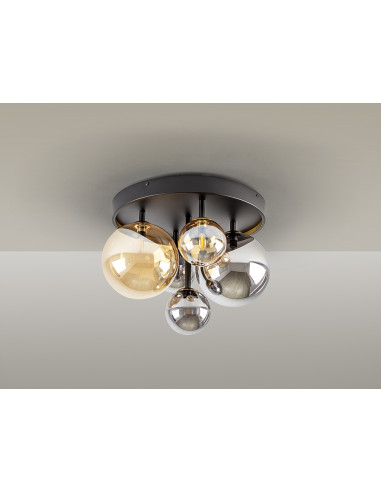 PLAFÓN DARK 5 LUCES