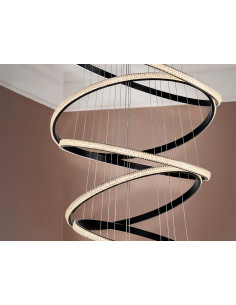 LÁMPARA RING 8 AROS 3.000K 2