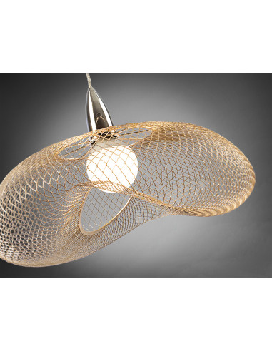 COLGANTE FORMA 1L CROMO/ORO