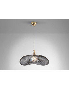 COLGANTE FORMA 1L NEGRO/ORO 2