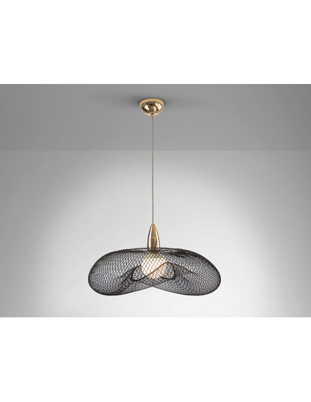 COLGANTE FORMA 1L NEGRO/ORO