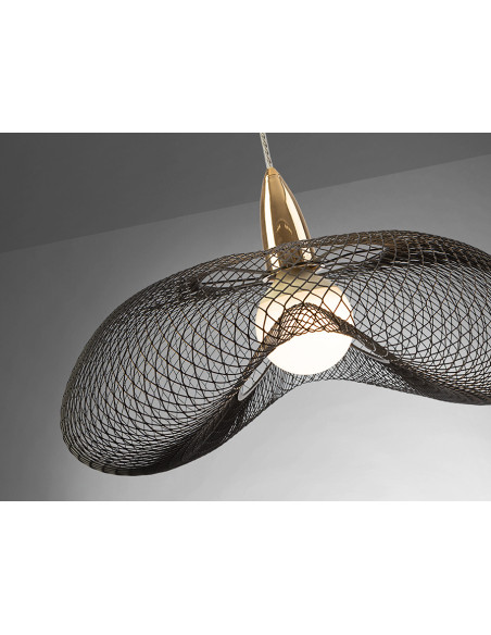 COLGANTE FORMA 1L NEGRO/ORO