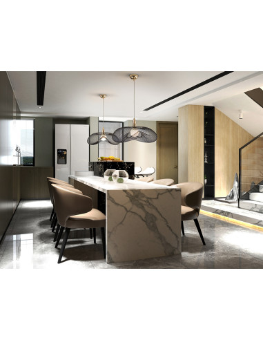 COLGANTE FORMA 1L NEGRO/ORO