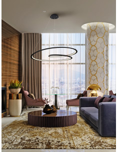 LÁMPARA LOOPING 97D NEGRO 2