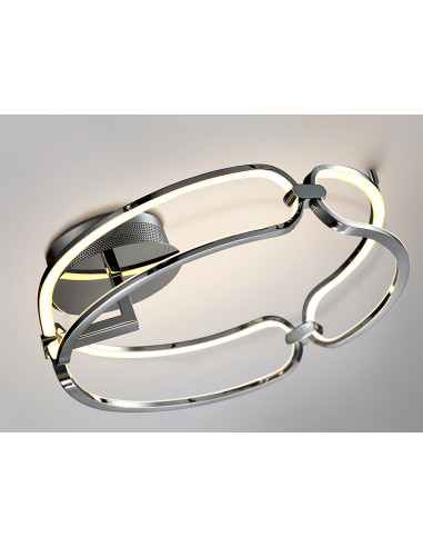 PLAFÓN COLLETE 47 CROMO