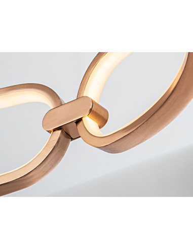 PLAFON COLETTE 80 ORO ROSA