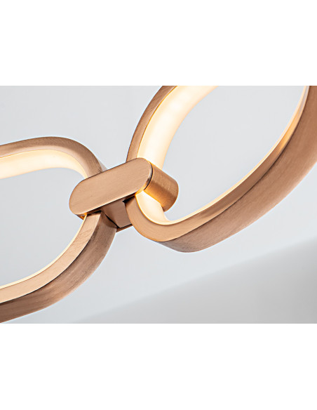 PLAFON COLETTE 80 ORO ROSA