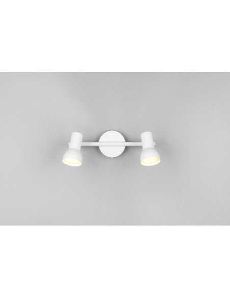 REGLETA 2 FOCOS CANTAR BLANCO