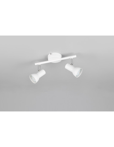 REGLETA 2 FOCOS CANTAR BLANCO