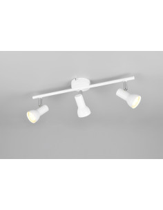 REGLETA 3 FOCOS CANTAR BLANCO