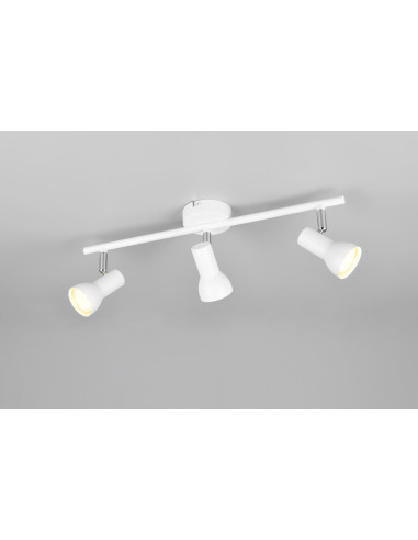 REGLETA 3 FOCOS CANTAR BLANCO