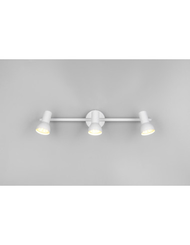 REGLETA 3 FOCOS CANTAR BLANCO