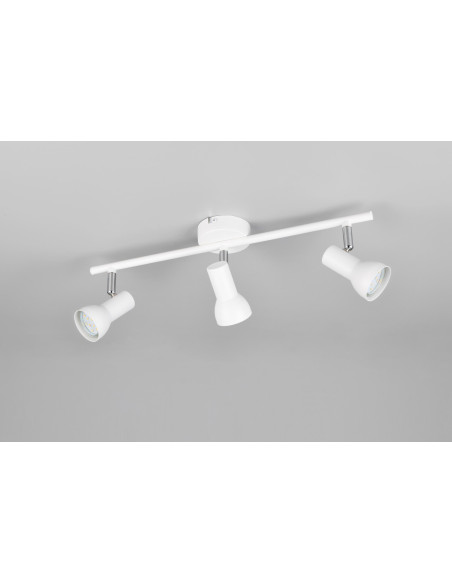 REGLETA 3 FOCOS CANTAR BLANCO