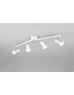 REGLETA 4 FOCOS CANTAR BLANCO
