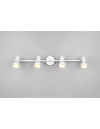 REGLETA 4 FOCOS CANTAR BLANCO