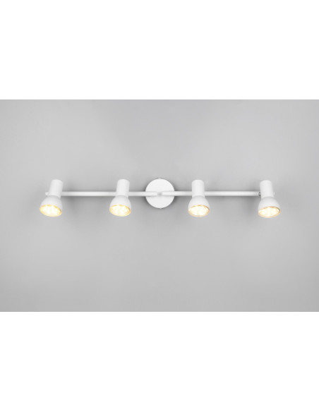 REGLETA 4 FOCOS CANTAR BLANCO