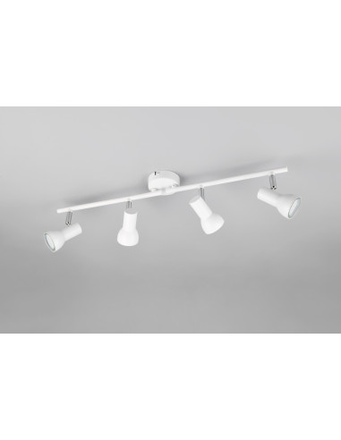 REGLETA 4 FOCOS CANTAR BLANCO