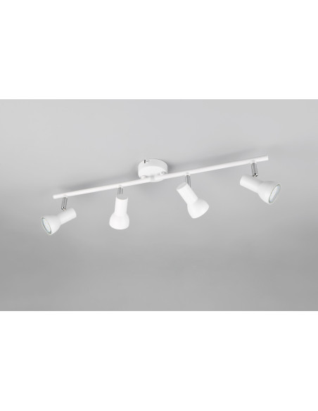 REGLETA 4 FOCOS CANTAR BLANCO