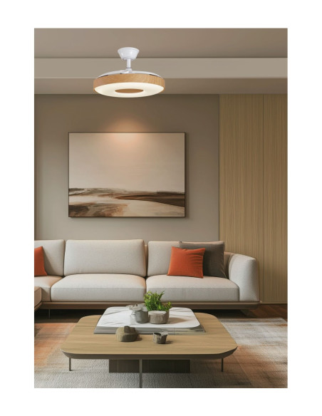 VENTILADOR PARIS BLANCO HAYA