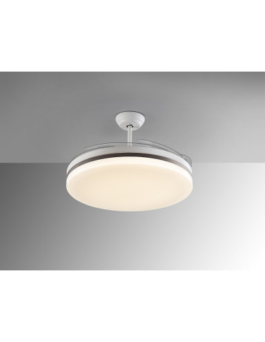 VENTILADOR VENTO MAXI BLANCO/BRONCE