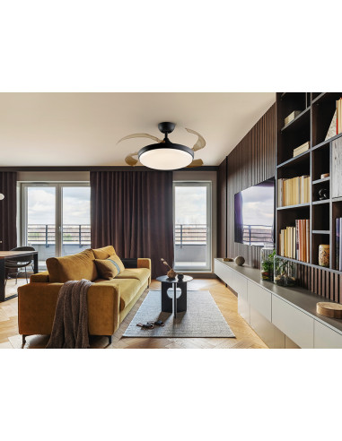 VENTILADOR VENTO MAXI MARRÓN