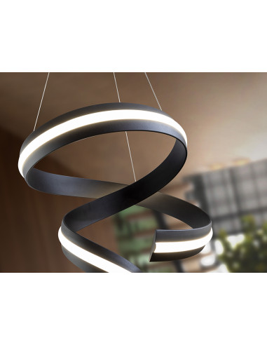 AMARA LAMPARA VERTICAL NEGRO MATE