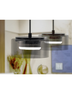 OLAIA LAMPARA 1L NEGRO-SMOKY 2