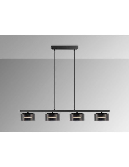 OLAIA LAMPARA 4L NEGRO-SMOKY