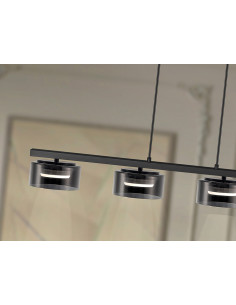 OLAIA LAMPARA 4L NEGRO-SMOKY 2