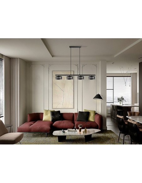 OLAIA LAMPARA 4L NEGRO-SMOKY